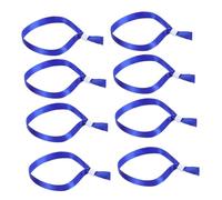 LOORGVEL 20 Piezas pulsera de actividad Bracelets Pour Concerts de clubes pulseras de fiesta personalizadas cañón de brazalete para eventos poliéster Azul