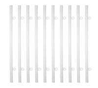 LOORGVEL 20 Unidades Rieles para Exhibición de Carteles de Pvc Resistentes y Robustos, Barra para Colgar Mapas y Pósteres en Presentaciones Educativas y Exposiciones