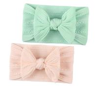 LOORGVEL 2piezas Sombreros Diademas de Nailon Lazo Textura de Jacquard Accesorio Cabello para Pequeños para Cinta Sudor Cabeza Niño y Cinta Pelo Bebe