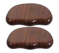 LOORGVEL 2piezas Tablero De Masaje Gua Sha Herramienta De Raspado Multifuncional De Madera La Muscular y Mejora La Circulación Diseño Portátil Para Uso Casa y Viajes