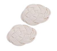 LOORGVEL 2piezas Tapete Para Uñas Postizas Posavasos De Algodón Porta Joyas Resistente y Ligero