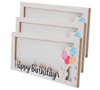LOORGVEL 3 Piezas Portatarjetas de Madera para Hombre Soporte de Dinero Compacto Resistente y Elegante Organizador de Sobres para Regalo de Cumpleaños