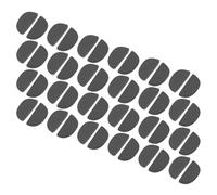LOORGVEL 30 Pares Almohadillas Nasales Antideslizantes para Gafas Infantiles Almohadillas de Silicona Gris Repuesto Cómodo para Cuidado de Gafas en Kit Reemplazo Fácil para Uso