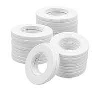 LOORGVEL 30 rollos Lash Tapes para Extensiones de Pestañas Cinta Adhesiva de Tela No Tejida Doble Cara Fina para Mujeres Transpirable y Suave para Uso Salones