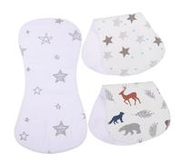 LOORGVEL 3piezas Paños Para Eructar De Algodón Para Niñas y Reutilizables y Lavables