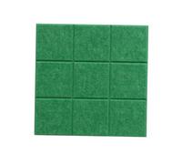 LOORGVEL 4 Piezas Tablero Mural de Fieltro Autoadhesivo de Decoración DIY para Dormitorio Aula y Tienda Color Verde Multifuncional para Fotos Notas y Objetos