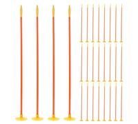 LOORGVEL 40 Piezas Flechas de Ventosa para Juguete de con Puntas de Goma Suave Seguro para Niñas Repuesto para Práctica Interiores y Exteriores