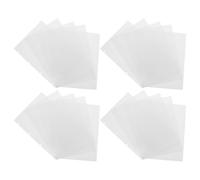 LOORGVEL 40 Piezas Papel de Repuesto para Cuaderno de Diario y Carpeta, Hojas Sueltas A4 Blanco de Papel, 4 Agujeros, Doble Cara, 40 Hojas para Escritura Creativa y Planificación