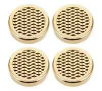 LOORGVEL 4piezas Humidificador para Cigarros Compacto con Sistema de Humedad para Conservar Caja Humectante Redonda Portátil para Uso Doméstico y Exterior