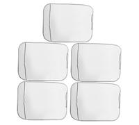 LOORGVEL 5piezas Protectores De Asiento De Coche Funda Trasera Antipatadas Transparentes Impermeables Protección Contra y Arañazos