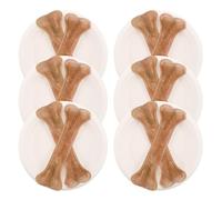 LOORGVEL 6 Paquetes de Huesos de Papel Realistas para Funerales de Perros, Suministros Conmemorativos para Mascotas Fallecidas, Decoración Simbólica para Ceremonias y