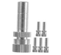 LOORGVEL 6 piezas Boquillas Nebulizadoras de Latón para Manguera de Jardín Accesorios de Rociado de Presión Compatible con Conexiones de Manguera para Humidificación y Control de Polvo