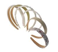 LOORGVEL 6 piezas Diademas Finas para Mujer Diseño Minimalista y Cómodo Bandas de Spa para Cuidado Facial y Uso Diario Accesorio Ligero y Duradero para Fiesta y Peinados