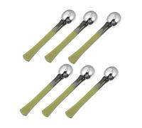 LOORGVEL 6 piezas Eye Sticks para Masaje Facial y Aplicación de Crema Lifting y Nutrición Ocular Varitas Prácticas para Reducir Círculos Oscuros y Fatiga Color Verde Oscuro