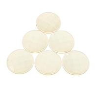 LOORGVEL 6 Piezas Lentes Prismáticas para Kaleidoscopio Alta Definición Diseño Multifacético para Creación de Juguetes DIY Partes de Plástico Pequeñas