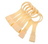 LOORGVEL 6piezas Valla para Pequeños Anillas Colgantes de Asas para Bebés Juguetes Colgantes para Practicar Ejercicios de Caminata