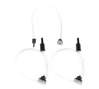 LOORGVEL Accesorio Manguera para Sellador de Alimentos al Vacío 3 Piezas, Tubo Flexible con Orificio para Sellado Externo, Compatible con Máquinas y Contenedores, Ahorro y Conservación