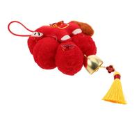LOORGVEL Adorno Colgante para Año Lunar 2026 Dije de Borla China Roja, Caballo del Zodíaco Chino Pequeño, Decoración para Fondo Fotográfico y Festival de Primavera