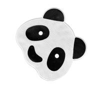 LOORGVEL Alfombrilla Antideslizante Ducha Masajeadora Panda Suave para Pies y Espalda Exfoliante Muerta Diseño Adorable Fácil Instalación