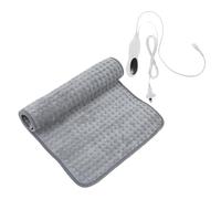 LOORGVEL Almohadilla Térmica Ajustable 84x43 Cm, Cojín Calefactor Eléctrico Hogar, Estera Calefactora Multifuncional, Regulación de Temperatura, Alivio Muscular, Uso Doméstico