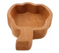 LOORGVEL Bandeja Rústica de Madera Forma de Calabaza Plato para Aperitivos y Charcutería para Fiestas Cenas de para Servir Queso Decoración Natural para Hogar
