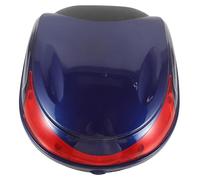 LOORGVEL Baúl Moto Trasero Resistente con Cerradura Seguridad y Reflector Maletín Moto para Guardar Equipaje y Accesorios Caja Almacenamiento para Motorbike Tail Trunk Eléctrico