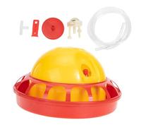 LOORGVEL Bebedero Automático para Aves Pequeño Duradero Fácil de Limpiar para Pollos Gansos Codornices y Criaderos