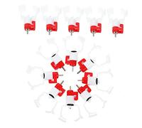 LOORGVEL Bebedero Automático para Pollos y Gallinas, 20 Piezas Tetinas De Acero Inoxidable Tipo Clip 6 Mm, Equipo De Alimentación para Aves De Corral Cría y Granja
