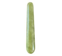 LOORGVEL Bolígrafo Alivia Puntos de Acupuntura de Masaje Verde de Jade Natural Herramienta Terapéutica Fácil de Usar Que Promueve la Circulación Sanguínea y para Meridianos