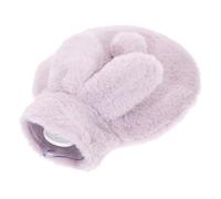 LOORGVEL Bolsa de Agua Caliente para Aliviar el Menstrual Funda de Peluche de Diseño Adorable, Material de Fibra Elástica y Pvc, Adecuado para Invierno en Casa