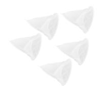 LOORGVEL Bolsa Filtro para Miel de Nylon de Doble Capa, Colador Cónico Reutilizable 35x35x30 Cm, Pack de 5 Unidades, Malla Fina para Filtrado y Embotellado en Apicultura y Cocina Doméstica