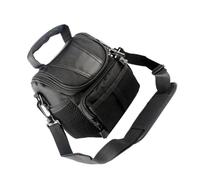 LOORGVEL Bolsa para Cámara DSLR y Mirrorless Negra Bandolera Ajustable Estuche Portátil Compacto y Antivibración para Fotografía Adecuado para Uso Diario y Transporte Seguro
