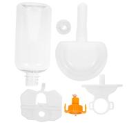 LOORGVEL Botella para Beber para Perros Comedero Automatico de Agua para Mascotas Bebedero Colgante para Gatos Perros Palomas Bebedero para Mascotas