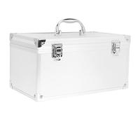 LOORGVEL caja de herramientas multifuncional caso almacenamiento de Kit de medicina de viaje contenedor doméstico portátil botiquín casero aleación de aluminio