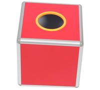 LOORGVEL Caja de Lotería Cuadrada Opaca 40x40x40 Cm, Caja de Donaciones Multifunción Reutilizable, Urna Electoral Resistente para Oficina y Reuniones