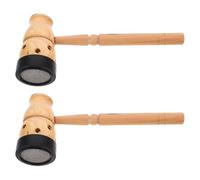 LOORGVEL Caja de Moxa Portátil de Madera 2 Piezas Soporte para Varillas de Moxibustión para Uso en Terapia Corporal y Relajación en Casa
