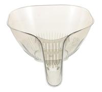 LOORGVEL Cesta Escurridora de Cocina para con Filtro de Drenaje Recipiente Multiusos para Lavar y Almacenar Material Pet Gris Fácil Limpieza y Uso Seguro