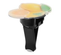 LOORGVEL Clip De Aire Acondicionado De Limón Acrílico Para Automóvil Decoración Aromática Compatible Varios Modelos Difusor De Fragancia Fácil De Usar Diseño Chic y Refrescante