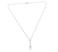 LOORGVEL Collar Urna Cenizas Acero Inoxidable Colgante Conmemorativo Abierto Perfume Mujer Hombre Joyería Memorial para Cenizas