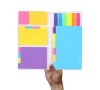 LOORGVEL Cuaderno de Notas Agenda Diaria de PU Grande Cuaderno Planificador Colorido para Estudiantes y Oficina Compacto y Portátil para Organización Personal