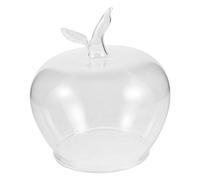 LOORGVEL Cúpula de cristal para arreglos eternos - Cúpula para exhibir recuerdos - para exhibir especímenes - 15 x 13,5 x 8,9 cm