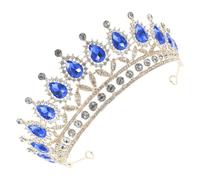 LOORGVEL De Princesa Elegante Gemas De Imitación De Cabello Exquisita Para Fiestas De Niñas Tocado De Boda y Accesorio De Vestido