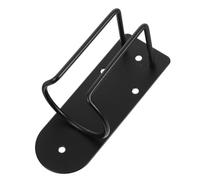 LOORGVEL de Recortadora Portátil Organizador Diseño y Inoxidable Seguro de Acero Soporte Barba de Tijeras Color Negro para Adecuado para Cortes en Casa y Barberías