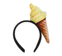 LOORGVEL Diadema de Helado con Diseño de Cucurucho Accesorios para Cabello de Adultos y Ligera y Cómoda para Diario y Fiestas