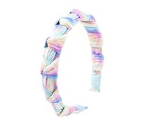 LOORGVEL Diadema de Tela Estampada para Mujer, Diseño Enrollado, Accesorio de Pelo Elegante para Fiestas y Ocasiones Obsequios