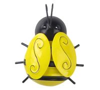 LOORGVEL Escultura De Pared De Abejas De Hierro 3d Para Exteriores y Jardín, Decoración Mural Metálica Grande, Arte Decorativo Resistente Para Patio y Terraza