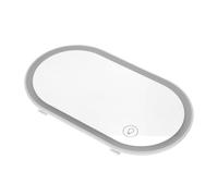 LOORGVEL Espejo Visera Coche con Luces LED Resistente Accesorio Duradero para Maquillaje Interior de Automóvil Espejo Cosmético Seguro y