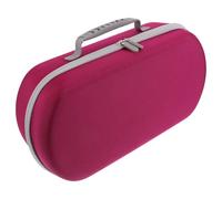 LOORGVEL Estuche de Viaje Rosa para Secador de Pelo Compatible con Dyson Hd17 Bolsa Portátil Resistente con Múltiples Compartimentos Organizador Compacto para Herramientas de Peluquería