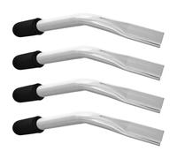 LOORGVEL Extensores de Freno Curvos para Silla de Ruedas 4 Piezas Accesorios de Hierro Compatibles Asistencia Manual para Personas Mayores y Discapacitadas Mejora el Frenado