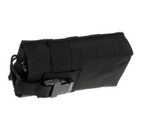LOORGVEL Funda para Radio Profesional de Nailon Negro 20X9X55 CM Riñonera Táctica Multifuncional para Exteriores Soporte de Cinturón para Senderismo Ciclismo y Uso Policial